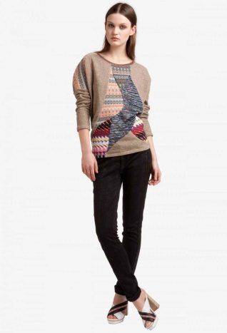 Custo Barcelona Sweater "Asia Tetris"