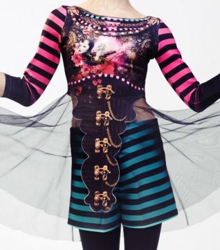 IPNG If Words Than Birds, Tulle Top, Turkey Design