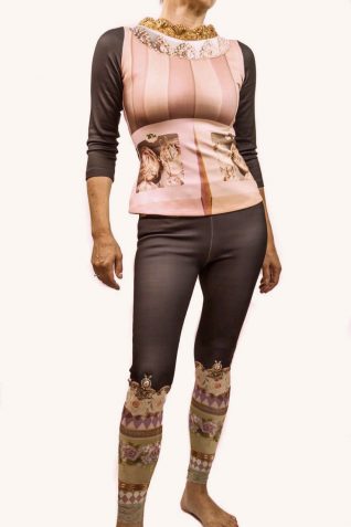 IPNG Turkey Design Top, Gold Collar