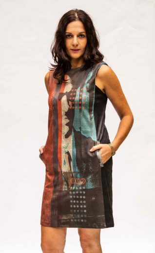 VOLT Design Leather Dress