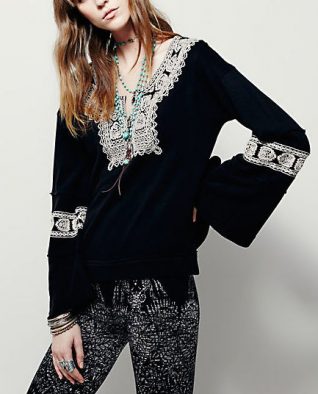 Free People Pullover "Santa Maria"