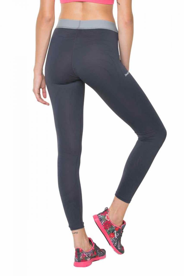 T-shirt Donna DESIGUAL SPORT - Manica Corta Fitness Running, Verde, Modello 60T2SD5/1013
