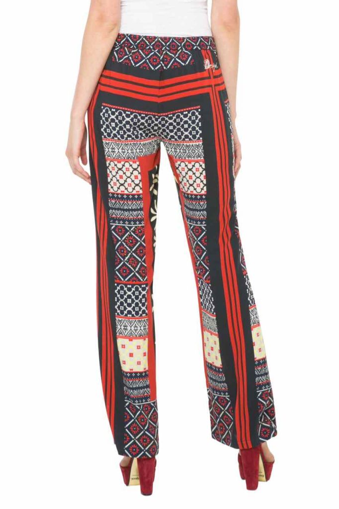 DESIGUAL Pants MEDITERRANEO 61P26M9 | Patchwork