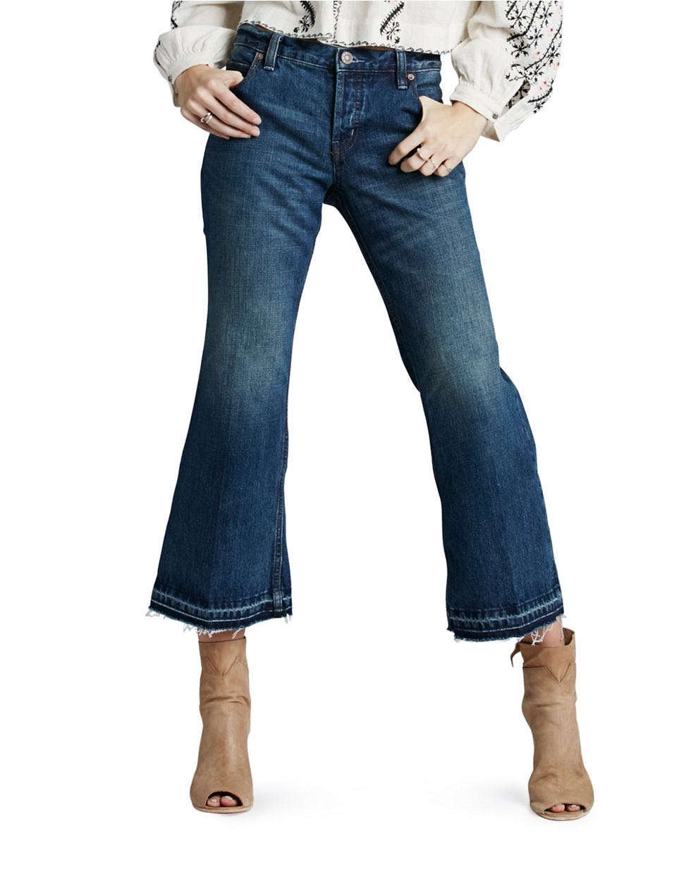 Free People Jeans KICK FLARE CHELSEA, Denim Canada