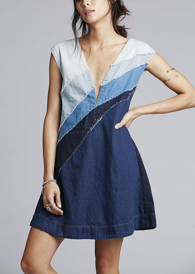 free people chambray dress