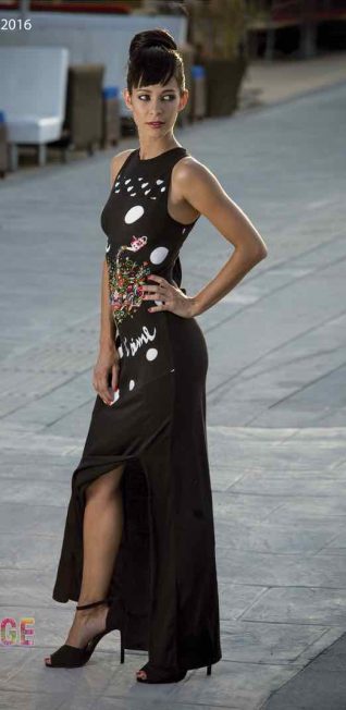 30215-VE Savage Culture Long Dress Carolina