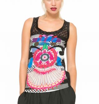 61T2LA0_3089 Desigual Lacroix Top Nomi Buy Online
