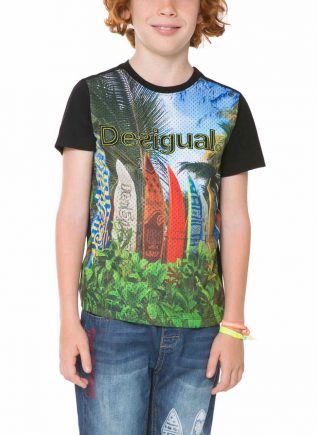 61T36D6_2000 Desigual Boy T-Shirt Urbano