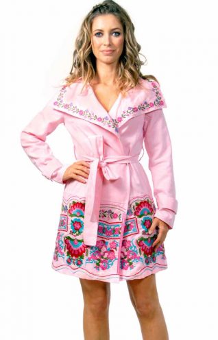 30142-GB Savage Culture Trench Coat Darlene Buy Online