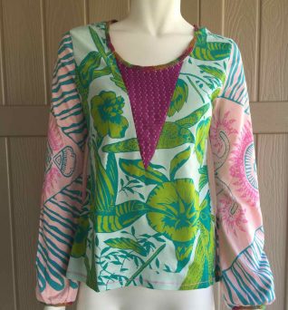 Custo Barcelona Top Fann Peachcok 3 Buy Online