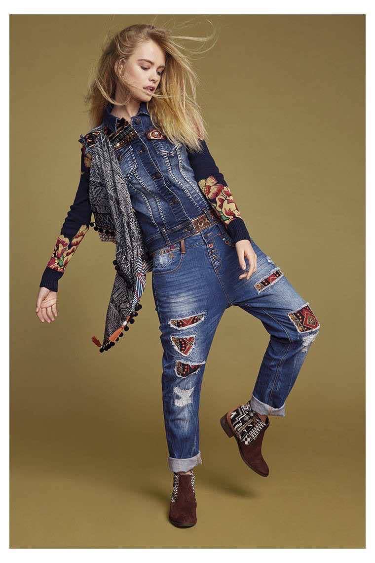 desigual exotic jeans