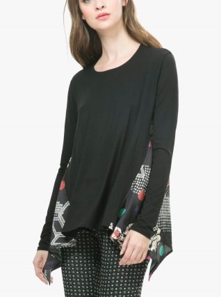 Desigual Lacroix Black Top Sadie