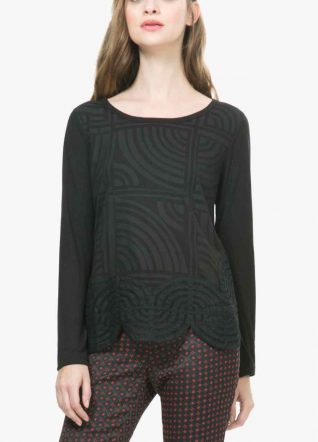 Desigual Lacroix Top "Six"