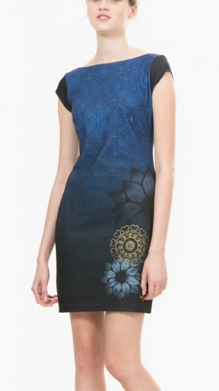 Desigual Blue Dress Pichi Electra