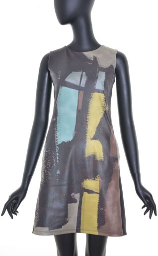 VOLT Design Faux Leather dress