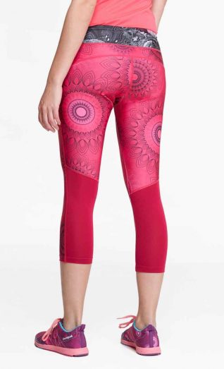 67K2SA6_305 -Desigual Sport Legging A Capri Tight B