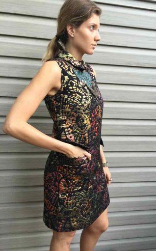 Desigual Golden Dress ASHA, buy online