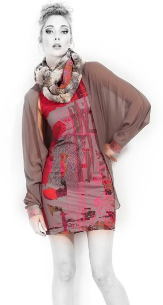 VOLT Design Dress 332, Pink