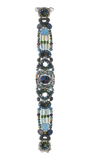 Ayala Bar Bracelet, Classic Black and Blue