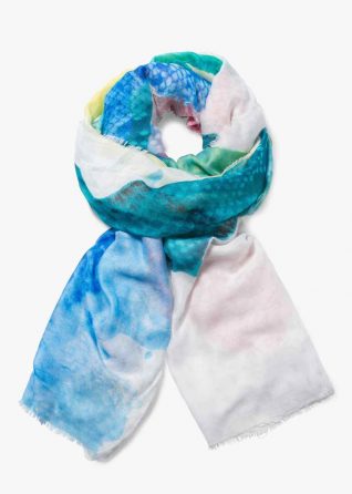 72W9EG9_1000 Desigual Scarf Aquarelle Soft Buy Online