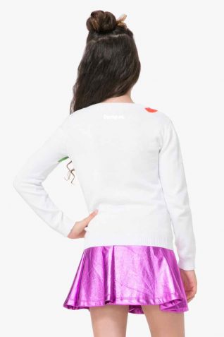 71J34E1_1000 Desigual Girl Sweater Adersen Buy Online