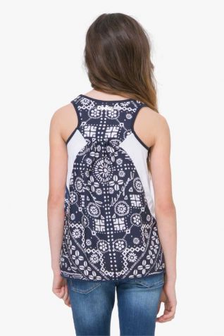 71T30A7_1000 Desigual Girl T-Shirt Distriod