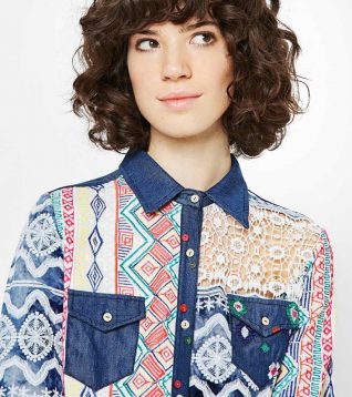 72C2EH7_1000 Desigual Shirt Mauricia back Buy Online
