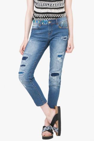 72D2JE3_5017 Desigual Jeans Slim Buy Online