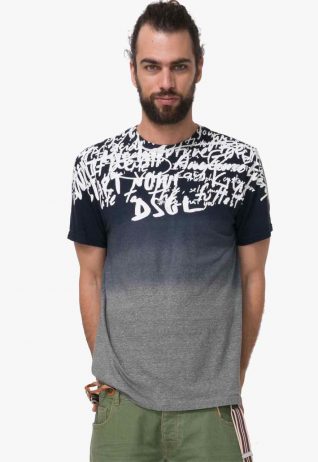 72T14G7_5177 Desigual Man T-Shirt Columbus Buy Online