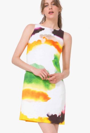 Desigual Waterpaint Dress, 2017