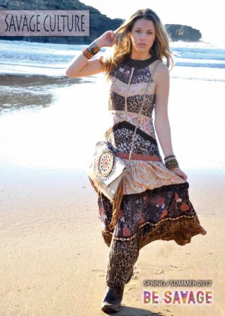 Savage Culture Summer Maxi Dress Animal Print