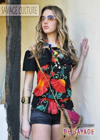 Savage Culture Off the shoulder summer top