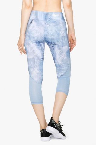 71K2SA7_5006 Desigual Sport Legging A Capri Tight Y Buy Online