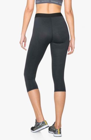71K2SA9_2000 Desigual Sport Legging A Capri Tight 2 black Buy Online
