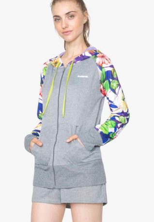 71S2SA4_2046 Desigual Sport L Zip Hoody G Buy Online