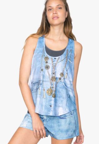 Madchen Langarm t-Shirt Yukon Desigual