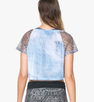 71T2SF1_5006 Desigual L Top Crop Y Buy Online