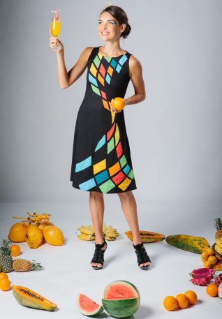 Pygmees Dress Pecan, Summer 2017