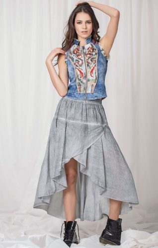 ANVRDIE Vest and Long Skirt Summer 2017