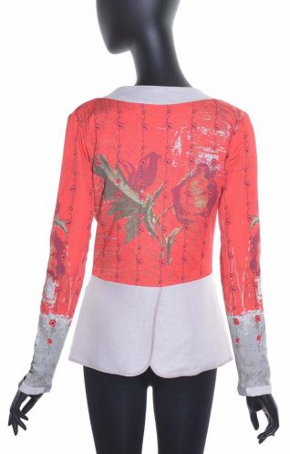 VOLT Design Grey Red Jacket, US Canada