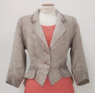 Angels Never Die Linen Jacket, Buy online