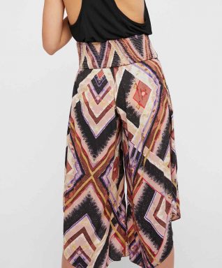 Free People Light Asymmetric Trousers