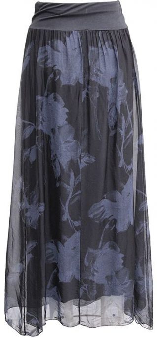 M Made in Italy Skirt 18/9839H Silk