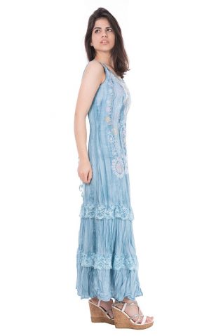 32094 Savage Culture Dress (Blue) Canada