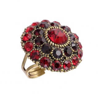 Michal negrin Round Big Red Ring