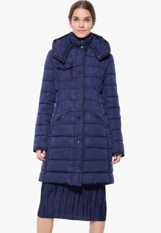 17WWEW47_5000 Desigual Coat Pisa Navy Buy Online