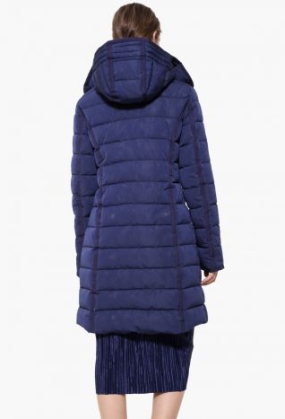 17WWEW47_5000 Desigual Coat Pisa Navy Canada