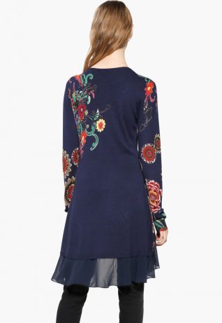 17WWJFF3_5001 Desigual Long Sweater Donovan Canada