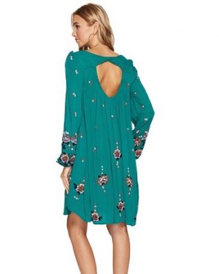 Free People Oxford Embroidered Mini, Buy online