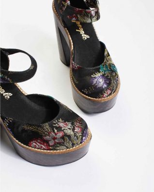 Free People Shoes Scarlet Platform OB652957 Black